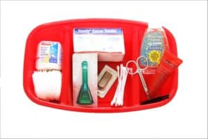 kit premier secours animal